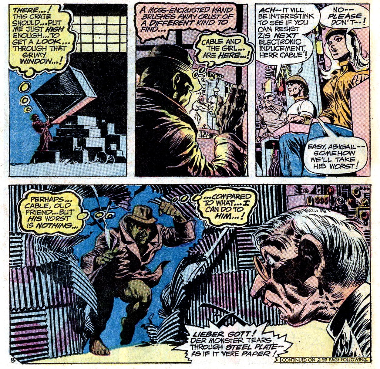swampt7-window | Attack of the 50 Year Old Comic Books